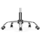 Кресло детское Ergoplus металл/ткань, хром/розовый 61x55x84 см 10510129