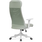 Компьютерное кресло Salta пластик/ткань, белый/зеленый 65x65x110 см - Фото 5