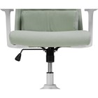 Компьютерное кресло Salta пластик/ткань, белый/зеленый 65x65x110 см - Фото 9