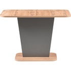 Стол деревянный Лурвин ЛДСП, дуб вотан/графит 68x100x75 см - Фото 2
