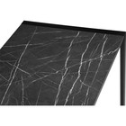 Стол деревянный Центавр файерстоун/черный матовый металл, черный 70x120x75 см  (артикул 10510174)  большой выбор товаров оптом и в розницу по низким ценам с доставкой