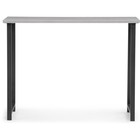 Стол обеденный «Дилан Лофт», 1200×400×900 мм, цвет бетон/чёрный  (артикул 10510331)  большой выбор товаров оптом и в розницу по низким ценам с доставкой