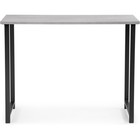 Стол обеденный «Дилан Лофт», 1200×600×900 мм, цвет бетон/чёрный  (артикул 10510332)  большой выбор товаров оптом и в розницу по низким ценам с доставкой