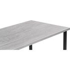 Стол обеденный «Дилан Лофт», 1200×600×900 мм, цвет бетон/чёрный  (артикул 10510332)  большой выбор товаров оптом и в розницу по низким ценам с доставкой