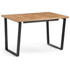 Черный матовый / дуб вотан