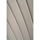 Стул на металлокаркасе Gabi металл/велюр, черный/бежевый 50x54x78 см 10510373