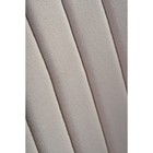 Стул на металлокаркасе Gabi 1 металл/велюр, черный/латте 50x54x78 см - Фото 6