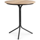 Комплект столиков Рускус белый мрамор/серый мрамор/галифакс металл, черный 52x52x58,2 см 10510382