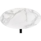 Комплект столиков Рускус белый мрамор/серый мрамор/галифакс металл, черный 52x52x58,2 см 10510382