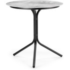 Комплект столиков Рускус белый мрамор/серый мрамор/галифакс металл, черный 52x52x58,2 см 10510382