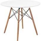 Стол деревянный Table массив бука/металл, натуральный 90x90x72 см - Фото 1