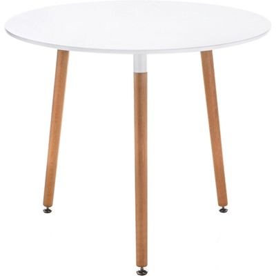 Стол деревянный Lorini массив бука, натуральный 90x90x73 см