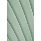 Стул на металлокаркасе Брейния velutto 14 металл/велюр, белый/зеленый 48x60x83 см 10510414