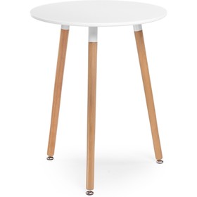 Стол деревянный Lorini массив бука, натуральный 60x60x70 см