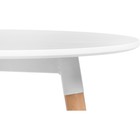 Стол деревянный Lorini массив бука, натуральный 60x60x70 см - Фото 4