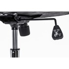 Кресло руководителя Herd, на колёсиках, экокожа, цвет хром/тёмно-серый - фото 123120224