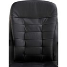 Кресло руководителя Palamos, на колёсиках, экокожа, цвет чёрный/коричневый - фото 123120279