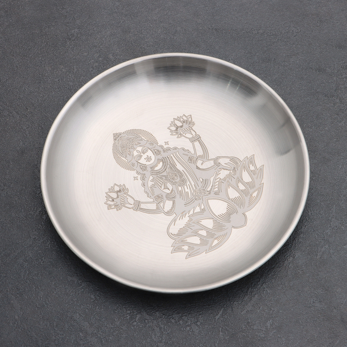 Подставка для благовоний "Лакшми",D=14см, металл - Фото 1