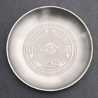 Подставка для благовоний "Око мудрости",D=14см, металл - фото 24571486