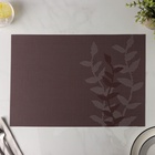 Салфетка кухонная «Росток», 45×30 см, цвет серый (12 шт) - фото 809555766