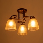 Люстра Ласни 3хE27 40Вт венге 45х45х28 см BayerLux 10652508