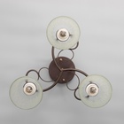 Люстра Ласни 3хE27 40Вт венге 45х45х28 см BayerLux 10652508