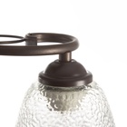 Люстра Ласни 3хE27 40Вт венге 45х45х28 см BayerLux 10652508