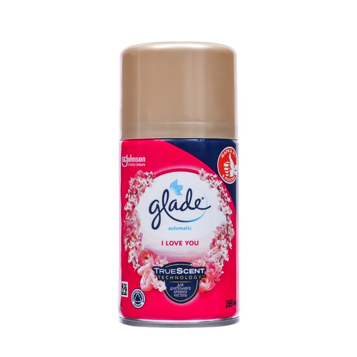 

Сменный баллон Glade Automatic "I LOVE YOU", 269 мл