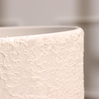 Горшок цветочный Лава белая 5.4 л - фото 24602077