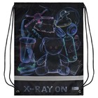 Мешок для обуви 480 х 360 мм, Феникс, сублимация, светоотражающая полоса, "Рентген" - фото 24571568