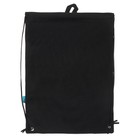 Мешок для обуви с карманом 480 х 360 мм, Феникс, светоотражающая полоса, с ручкой "Бунтарский дух" - фото 24571605