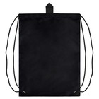 Мешок для обуви с карманом 480 х 360 мм, Феникс, светоотражающая полоса, с ручкой "Бунтарский дух" - фото 24571607