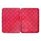 Пенал-футляр металлический 235 х 175 х 20 мм, Феникс "Розовая девушка" - фото 24576168