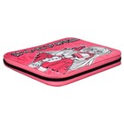 Пенал-футляр мягкий 190 х 230 х 30 мм, текстильный, Феникс "Розовая девушка" 64997 - Фото 3