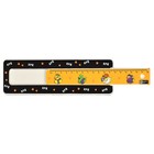 Пенал пластиковый футляр с линейкой 64*210*25 Феникс "Кря" унив чер/жел 65332 - фото 24571888