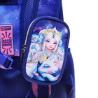 Рюкзак каркасный Феникс 37*27*13 система роста "Принцесса с драконом" дев фиолет 64830 - фото 24592668