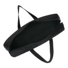 Папка с ручками А4+, 360 х 290 х 70 мм, текстильная, ErichKrause Black Dog 60462 - фото 24625622