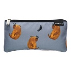 Пенал мягкий, 1 отделение, 120 х 220 мм, плоский, ErichKrause Capybara, 60443 - фото 24644454