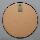 Зеркало настенное в круглом корпусе из металла,  D=60, черный Рубин - Фото 3