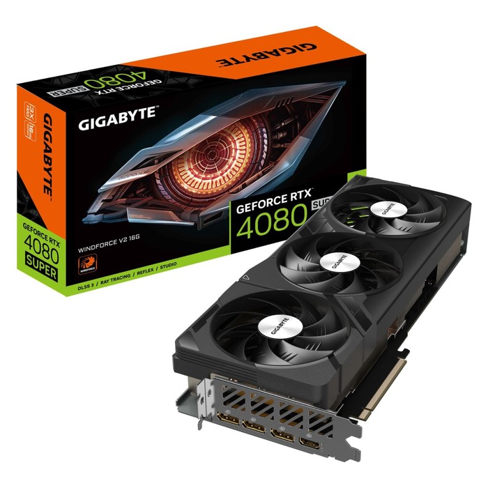 Видеокарта Gigabyte PCI-E 4.0 GV-N408SWF3V2-16GD NVIDIA GeForce RTX 4080 Super 16Gb 256bit   1064972 - фото 51588855