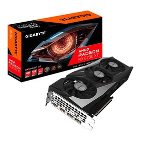 Видеокарта Gigabyte PCI-E 4.0 GV-R67XTGAMING OC-12GD AMD Radeon RX 6700XT 12Gb 192bit GDDR6   106497