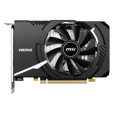 Видеокарта MSI PCI-E 4.0 RTX 4060 AERO ITX 8G OC NVIDIA GeForce RTX 4060 8Gb 128bit GDDR6 2   106497