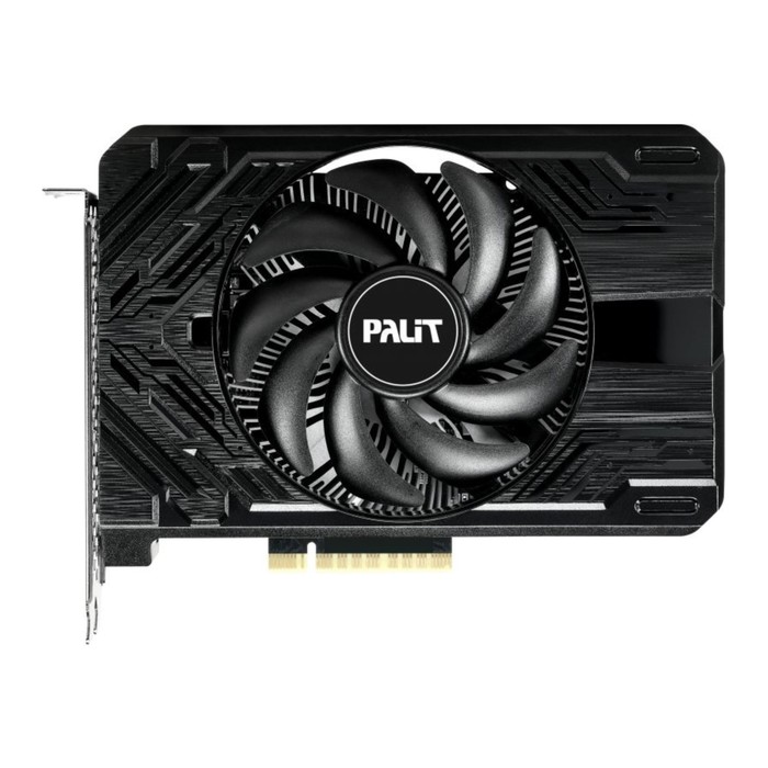 Видеокарта Palit PCI-E 4.0 RTX4060 STORMX NVIDIA GeForce RTX 4060 8Gb 128bit GDDR6 1830/170   106497 - Фото 1