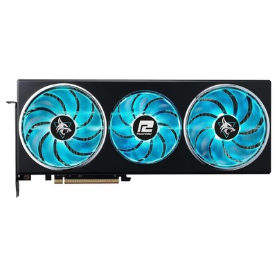 Видеокарта PowerColor PCI-E 4.0 RX7700XT 12G-L/OC AMD Radeon RX 7700XT 12Gb 192bit GDDR6 22   106497