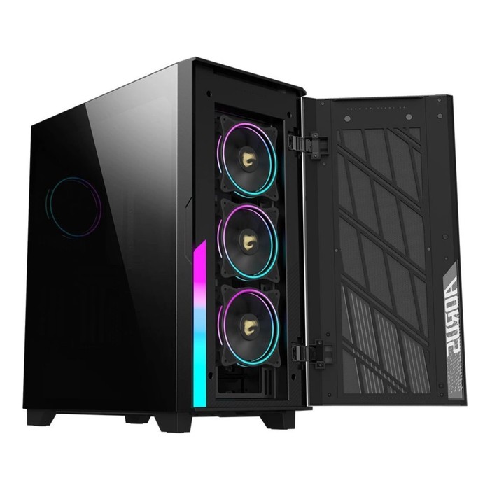 Корпус Gigabyte Aorus AС500G черный без БП ATX 3x120mm 6x140mm 2xUSB3.0 1xUSB3.1 audio bott   106497 - фото 51589148