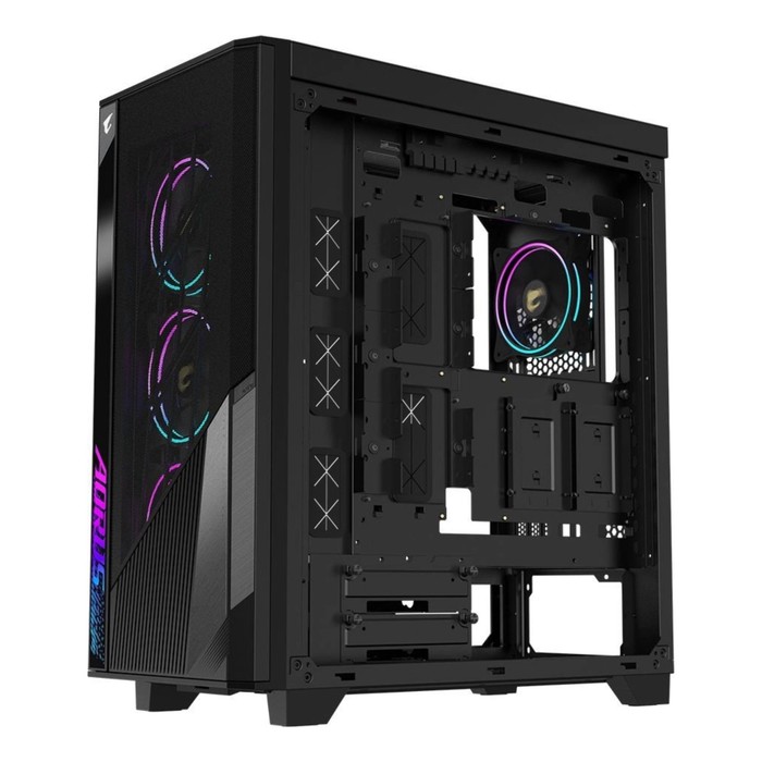 Корпус Gigabyte Aorus AС500G черный без БП ATX 3x120mm 6x140mm 2xUSB3.0 1xUSB3.1 audio bott   106497 - фото 51589156