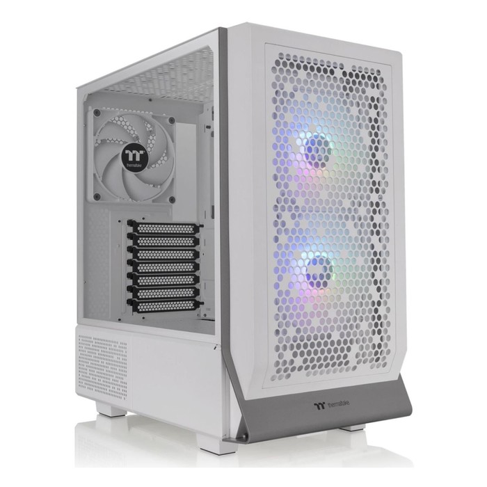 Корпус Thermaltake Ceres 300 TG ARGB белый без БП ATX 3x140mm 2xUSB3.0 1xUSB3.1 audio bott   1064978 - Фото 1