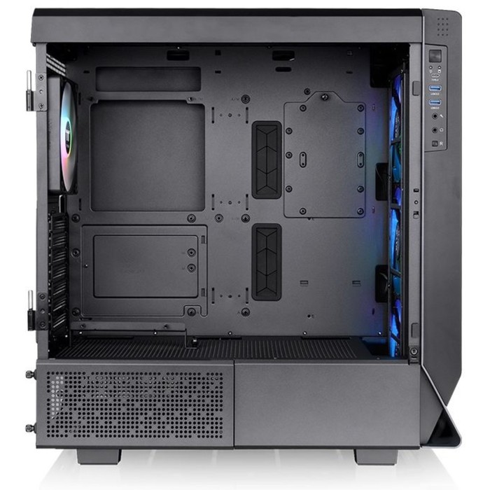 Корпус Thermaltake Ceres 500 TG ARGB черный без БП ATX 7x120mm 7x140mm 2xUSB3.0 audio bott   1064979 - фото 51589199