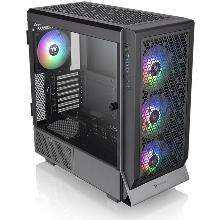 Корпус Thermaltake Ceres 500 TG ARGB черный без БП ATX 7x120mm 7x140mm 2xUSB3.0 audio bott   1064979 - фото 51589201