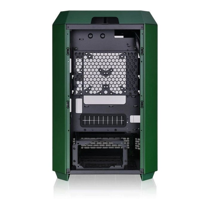 Корпус Thermaltake The Tower 300 Racing Green зеленый без БП miniITX 7x120mm 5x140mm 2xUSB3   106498 - фото 51589253